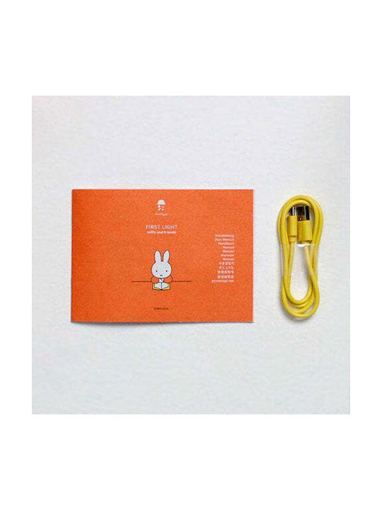 Mr Maria LED Kinder Dekorative Lampe Boris mit Farbwechsel Weiß 14x20x21εκ.