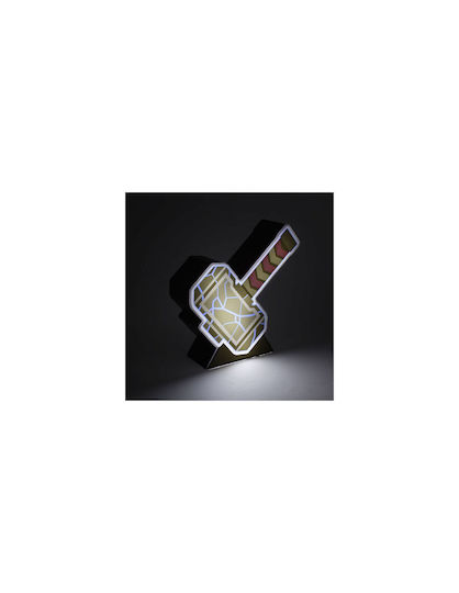 Paladone Детско Декоративно Осветление Thors Hammer Сив 17x5x17εκ.