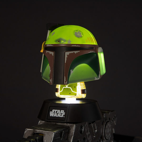 Paladone Kinder Dekorative Lampe Boba Fett Icon Light Grün 10εκ.