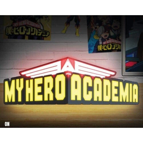 Paladone Детско Декоративно Осветление My Hero Academia Черен 30x10см