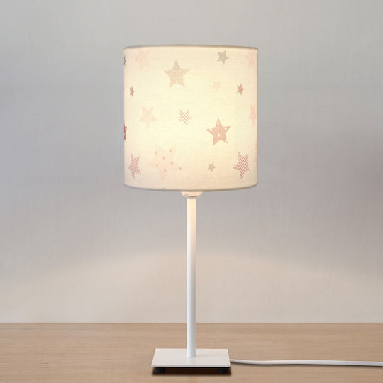 Veis Kinder Nachttischlampe Little Stars Rosa