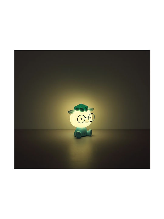 Globo Lighting Led Kids Decorative Lamp Blue 22x21x15εκ.