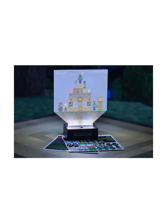 Paladone Kinder Dekorative Lampe Minecraft Build Mehrfarbig