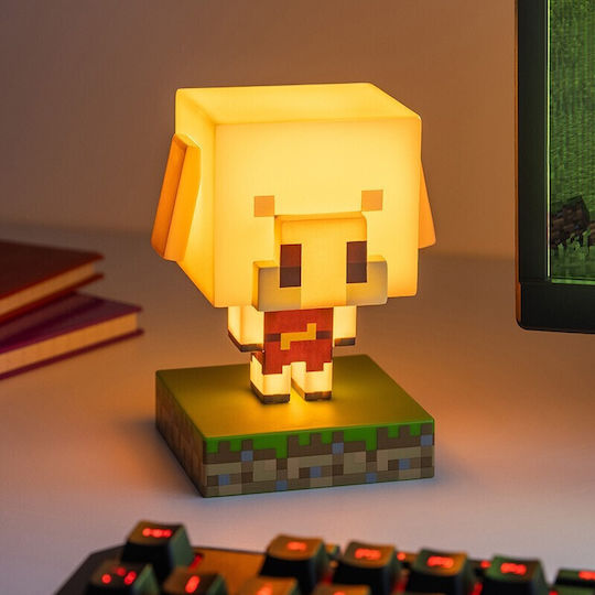 PCMerch Kinder Dekorative Lampe Rosa 12εκ.