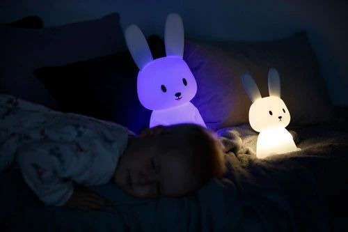 innoGio Led Kids Decorative Lamp Rabbit with Color Changes White