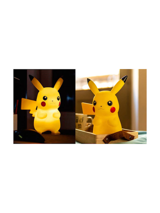 Teknofun Led Kids Decorative Lamp Pikachu Yellow 25εκ.