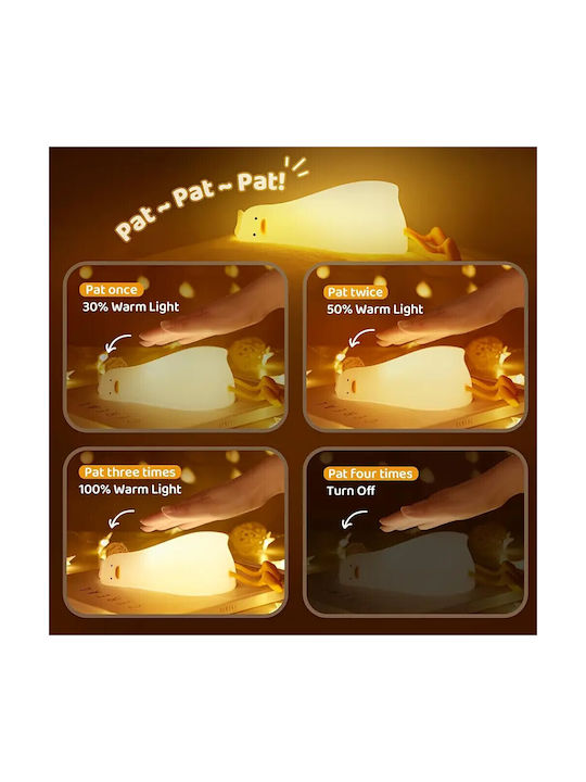 Arrango Led Kids Decorative Lamp White 22x10cm