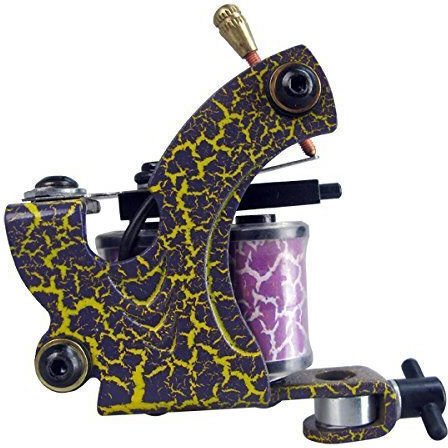 Set 4 Mașini de Tattoo Accesorii Sursă de Alimentare Culori Ace de Puncție Geantă de Transport