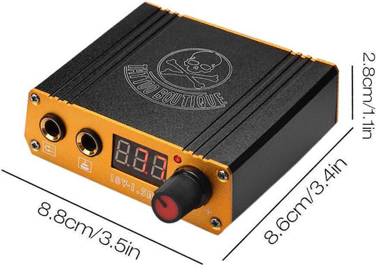 Surse de Alimentare Lcd Pentru Mașină de Tattoo 23w 18v Tensiune Reglabilă Carcasă Metalică Dimensiuni Compacte Atomus