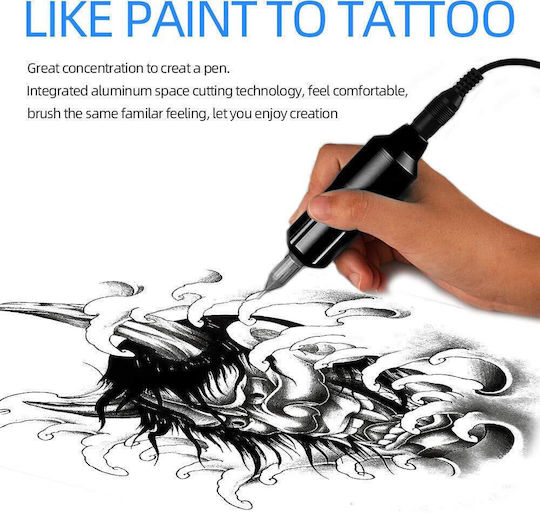 Mașină de Tattoo Rotary Profesională 9000 R Min Mașină de Tattoo Aluminiu Cablu Rca Tip Stilou