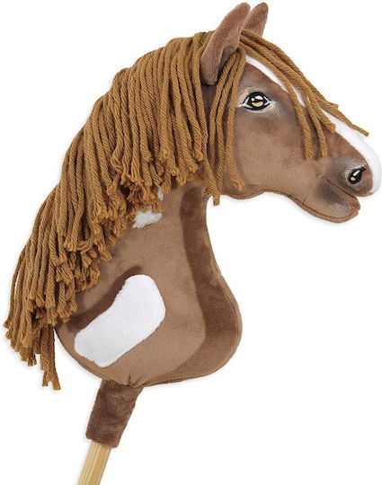 Hobby Horse Large Premium Stick Horse Western Ii Bay Brown Mane A3