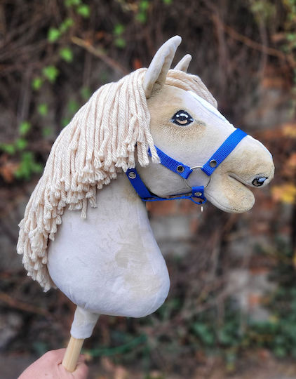 Hobby Horse Großes Premium Steckenpferd Cremello A3