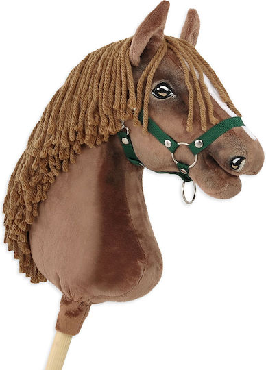 Hobby Horse Groß Premium Stockpferd Dunkel Kastanie A3