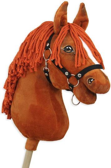 Hobby Horse Голям Премиум Кон на Пръчка Кестен A3