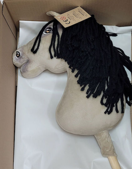 Hobby Horse Großes Premium Steckenpferd Hellbeige A3