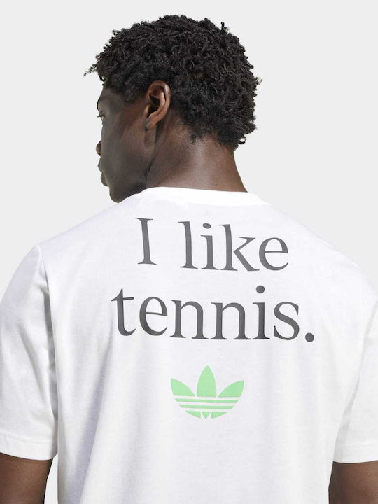 adidas Tennis JM8961 Men's White Blouse