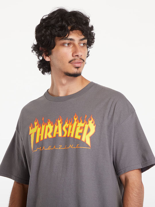 Flame Tricou Grey.