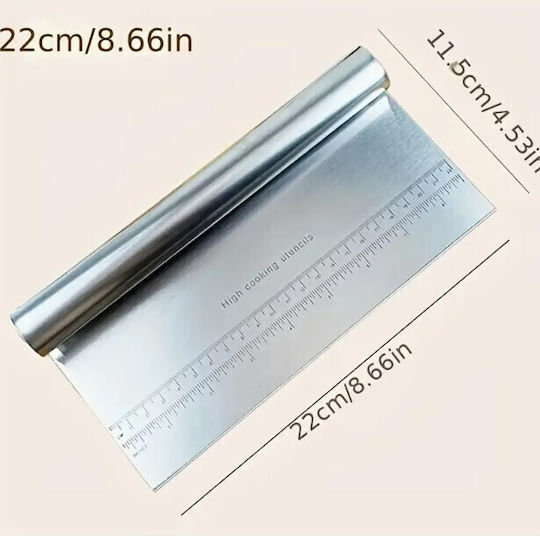 Inox Pasta & Dough Scraper 22cm