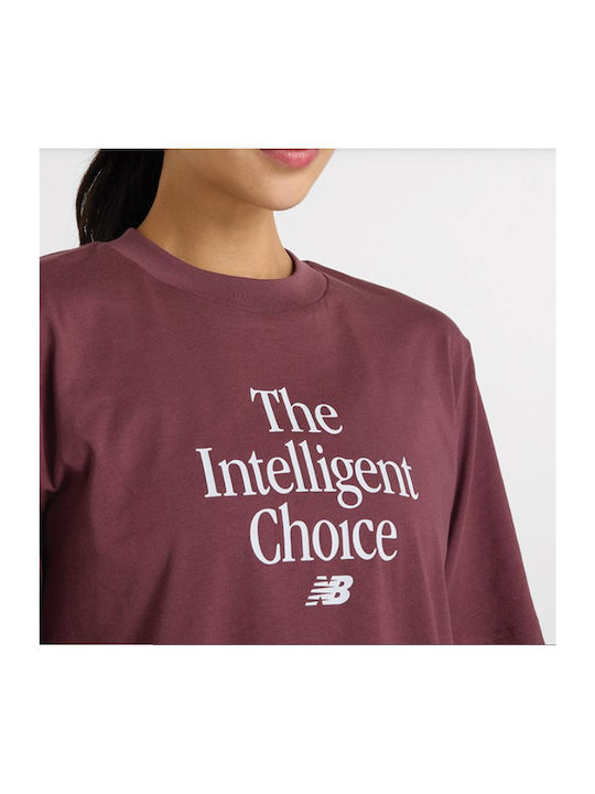 Women's T-shirt Burgundy