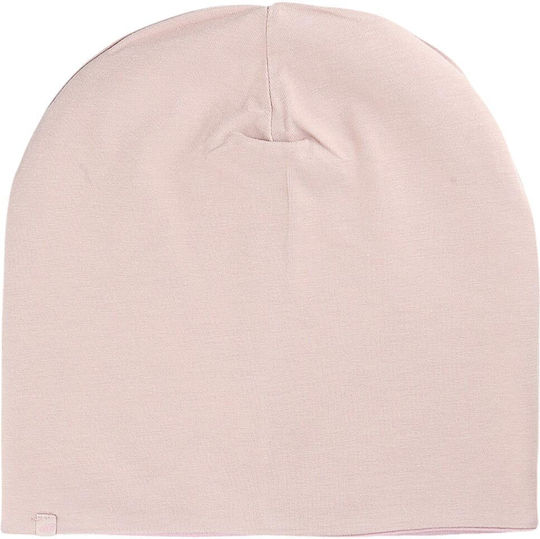 Beanie Γυναικείος Σκούφος Πλεκτός σε Ροζ χρώμα
