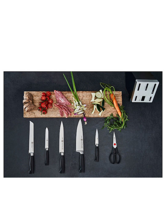 Zwilling J.A. Henckels Knife Set with Block from Stainless Steel 7pcs