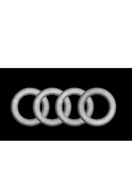 Печатана Блуза Auto Audi За Възрастни Яке с Качулка Takeposition – Черна