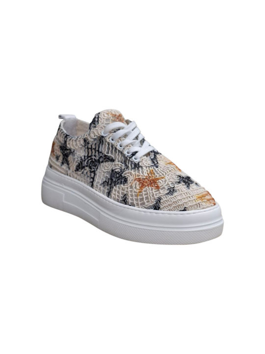 Damen Anatomisch Sneakers Beige