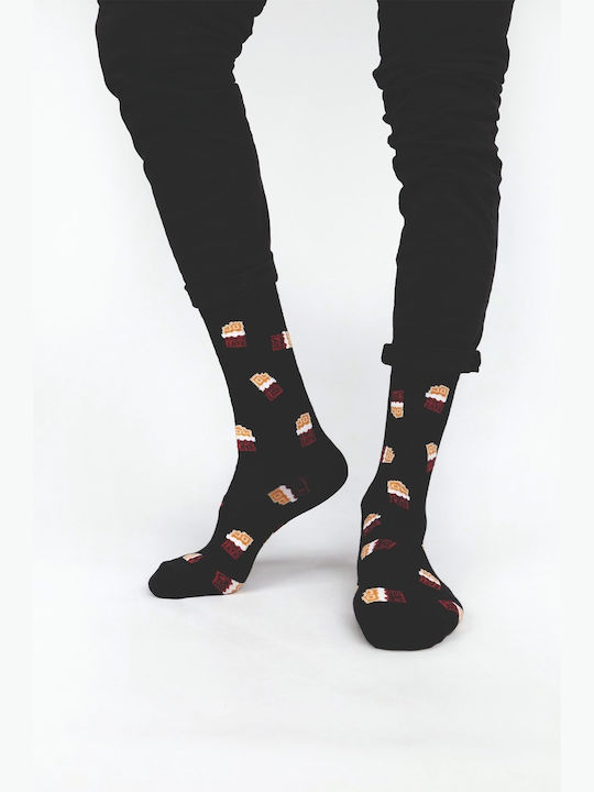 Soma Socks Ανδρικές Κάλτσες Μαύρο