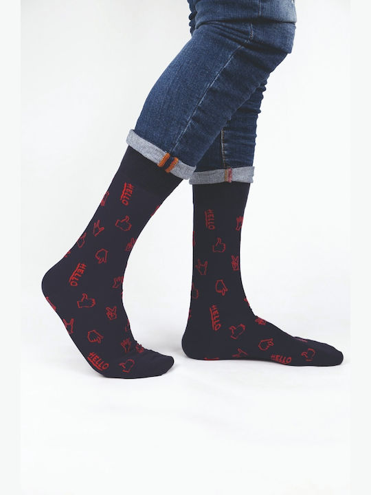 Soma Socks Bărbați Șosete Dark Blue 1Pachet