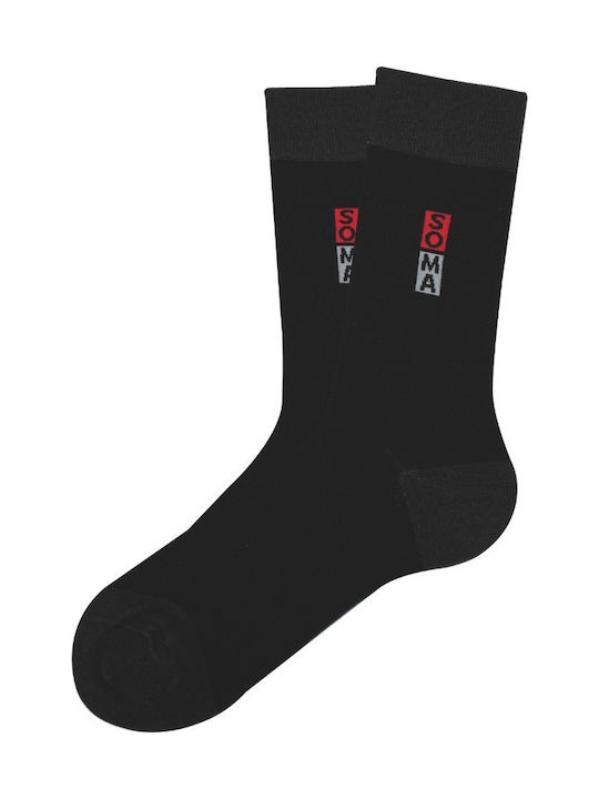 Soma Socks Herren Socken Black 1Pack