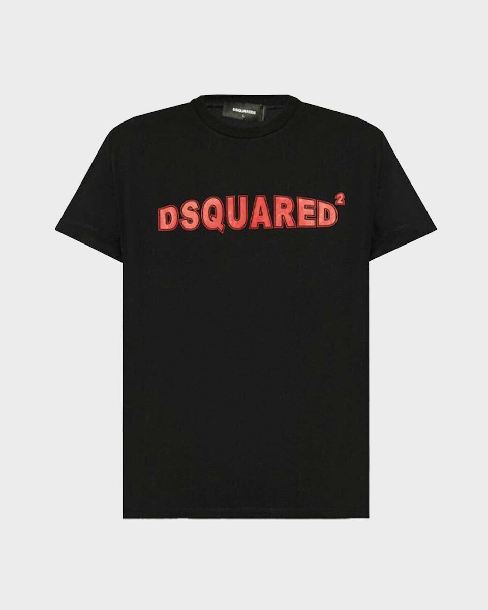 T-shirt Dsquared2 Cool Dye Rouge - Taille S - 100% Coton Fabriqué En Italie - Neuf Avec étiquettes