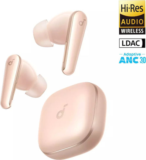 Soundcore by Anker Liberty 5 In ear Bluetooth хендсфри Слушалки с Устойчивост на Пот и Кутийка за Зареждане Розов