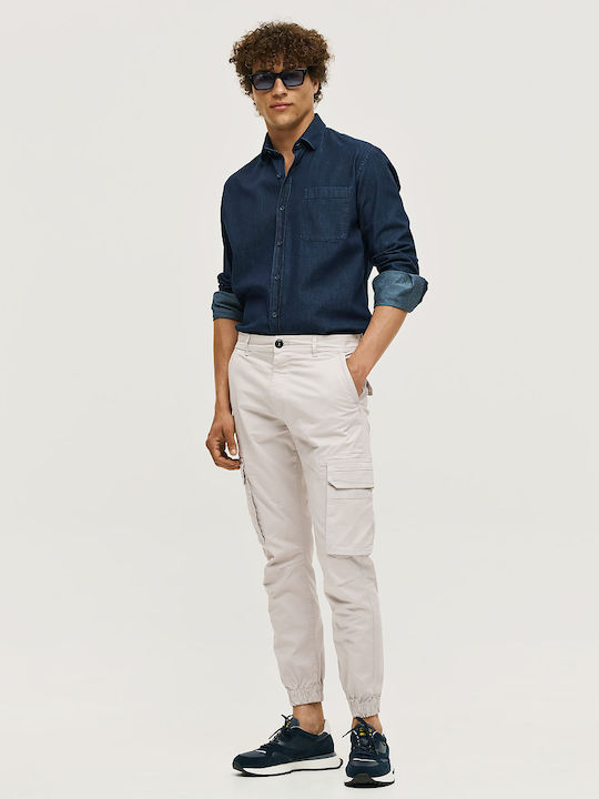 Herrenhose Fracht Elastisch Cremu
