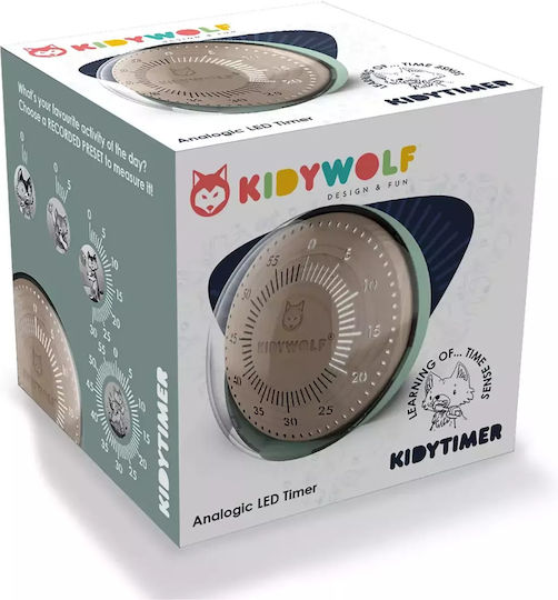 Kidywolf Аналогов Кухненски таймер Обратно броене