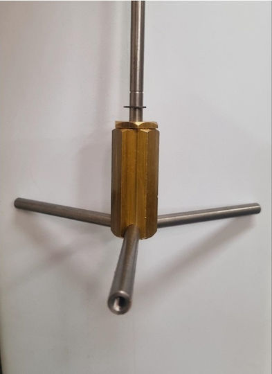 Kaminrohr Krone Mit Geringer Reibung Spezieller Typ Antivento 30 X 30 Aisi 304 Ba Antimagnetisch Inoxshell Ce