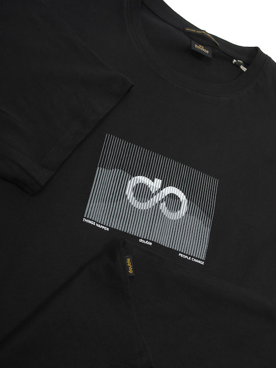 T-shirt Μαυρο