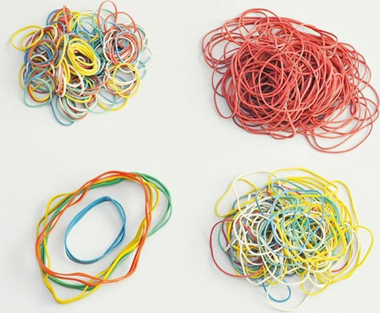 Q-Connect Rubber Band Brown Ø25mm 250gr