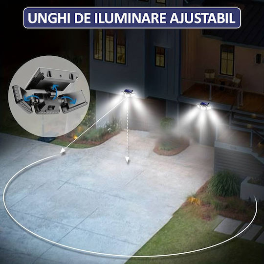 Solarleuchte mit Bewegungssensor und Fotokontakt IP65