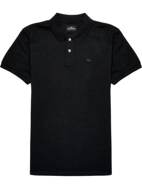 Polo Short Sleeve Blouse Black