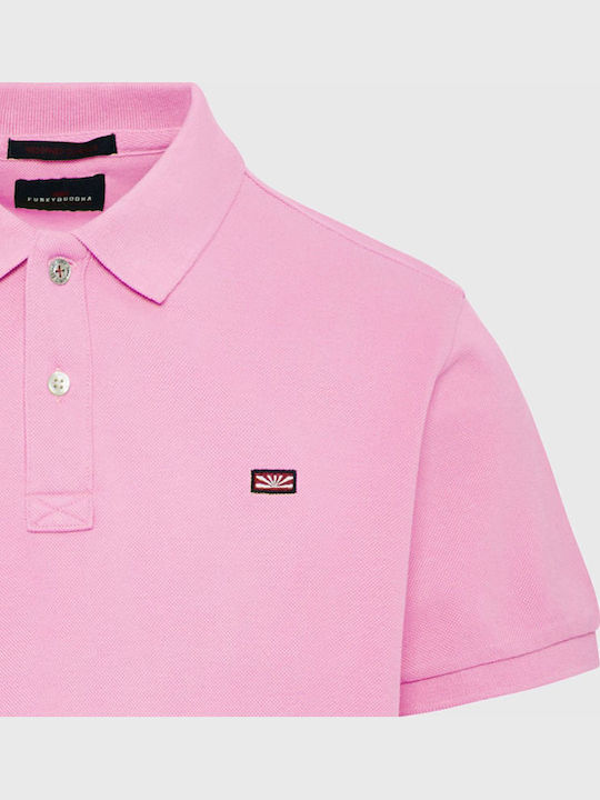 Polo Short Sleeve Blouse Fuchsia