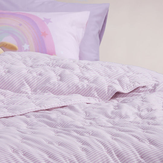 Nef-Nef Homeware Pătură pentru bebeluși Microfibra Liliac 80x110cm