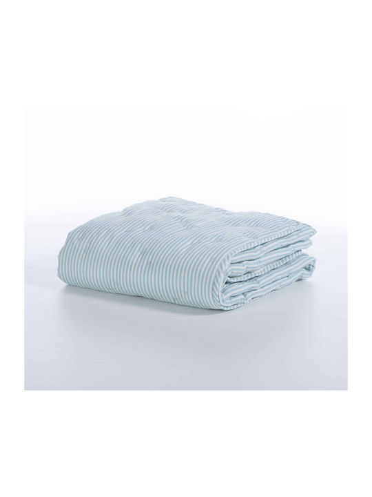 Nef-Nef Homeware Бебешка кувертюра Микрофибър Aqua 80x110см
