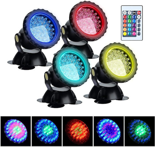 Proiector Pentru Piscină Cu Control La Distanță Și Lumină Colorată (RGB) X0012OYKP7