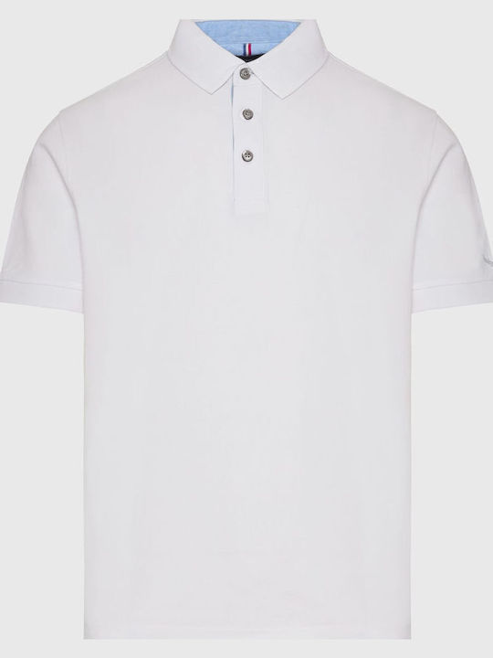 Polo Herrenbluse Kurzarm Weiße FBM009-010-11