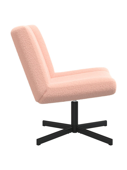 Stuhl in Rosa Farbe 63x75x76cm 1Stück