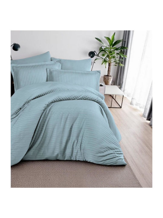 Linea Home Sheet King Size with Elastic 180x200+25cm. Soft White