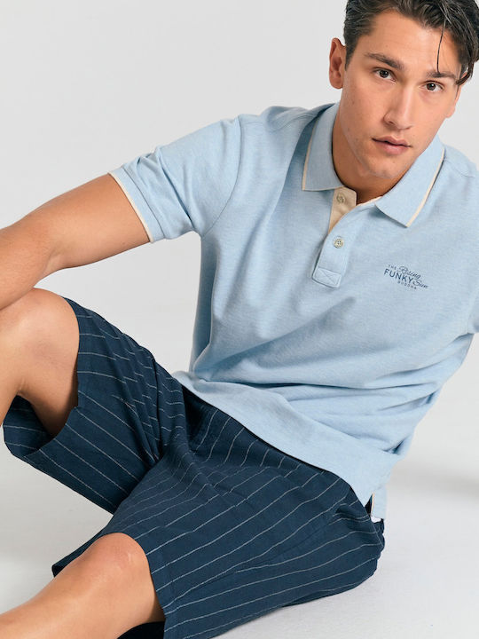 Polo T-shirt Γαλάζιο