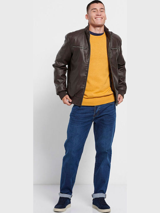 Long Sleeve Sweater Ochra Mel FBM008-001-09-Ochra-Mel