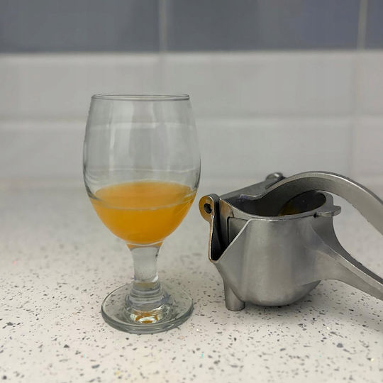 Ruhhy Table Press Lemon / Orange made of Stainless Steel in Yellow Color