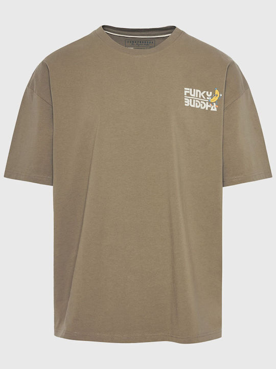 T-shirt Χακί